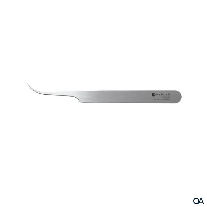 Kozbach Pharma ZPR Zecken Pinzette gebogen, rostfrei Kozbach Pharma ZPR Zecken Pinzette gebogen, rostfrei