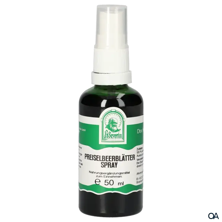 Pater Severin Preiselbeerblätter Spray
