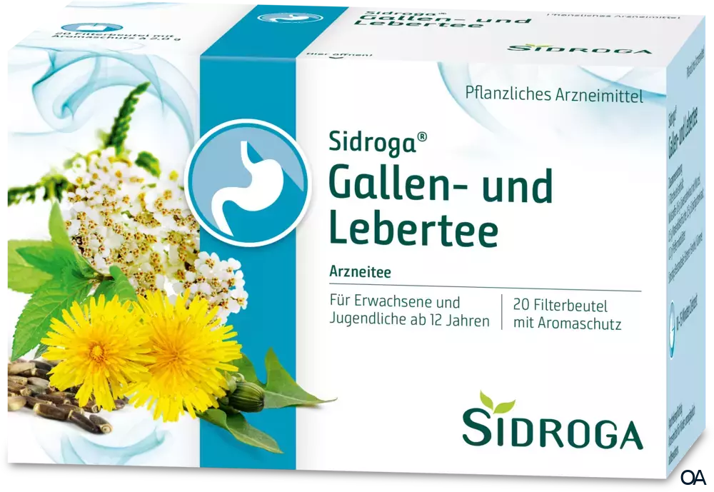 Sidroga® Gallen- und Lebertee