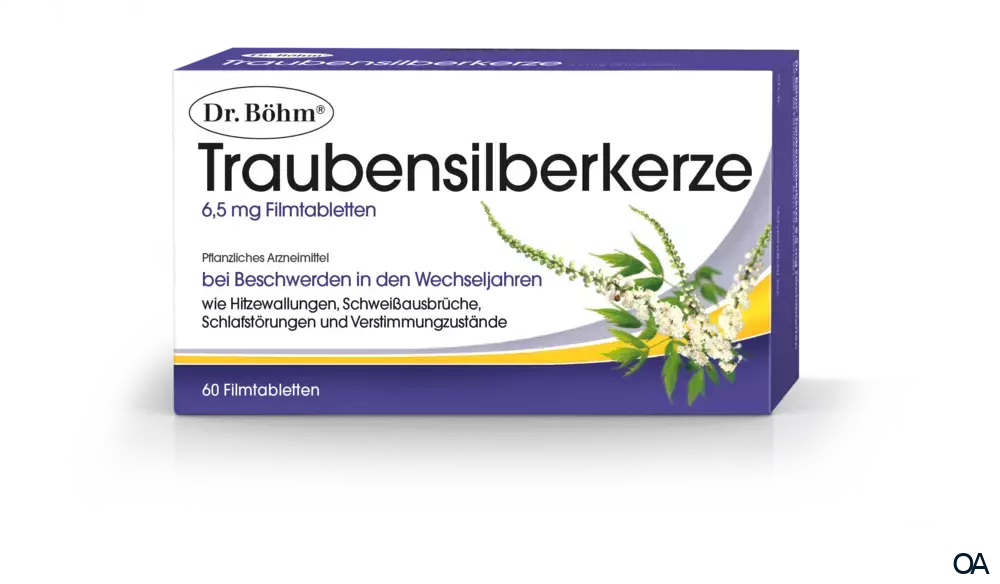 Dr. Böhm® Traubensilberkerze 6,5 mg Filmtabletten