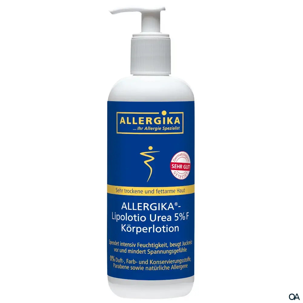 ALLERGIKA® Lipolotio Urea 5% F Körperlotion