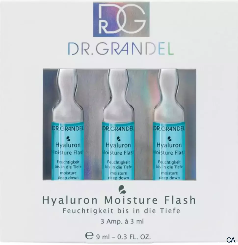 DR. GRANDEL Professional Hyaluron Moisture Flash Ampulle 3x3ml