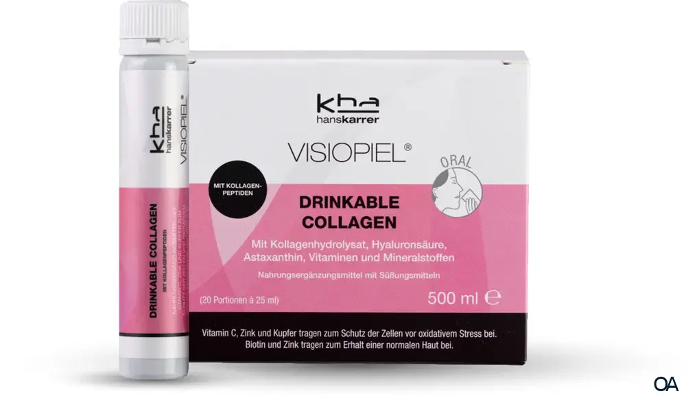 Hans Karrer Visiopiel® Drinkable Collagen Trinkampullen 25 ml