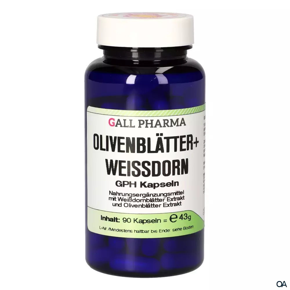 Gall Pharma Olivenblätter + Weißdorn Kapseln