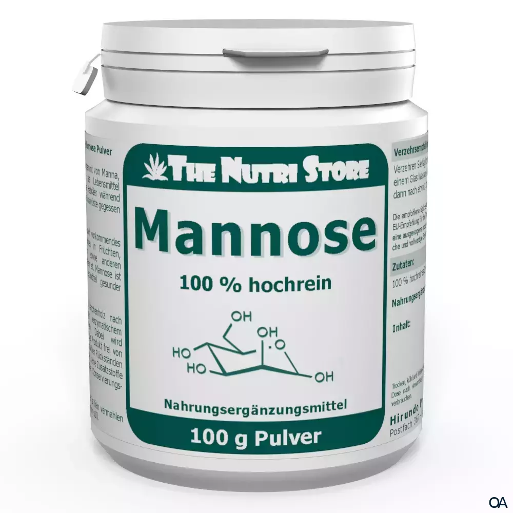 The Nutri Store Mannose 100 % rein Pulver