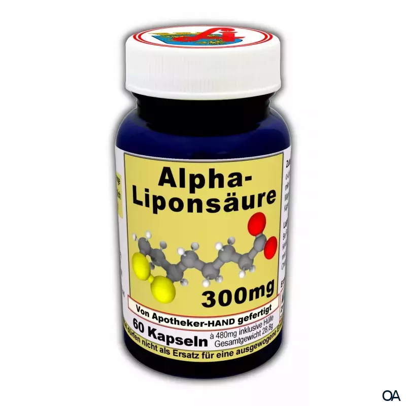 Alpha-Liponsäure 300 mg Kapseln Alpha-Liponsäure 300 mg Kapseln