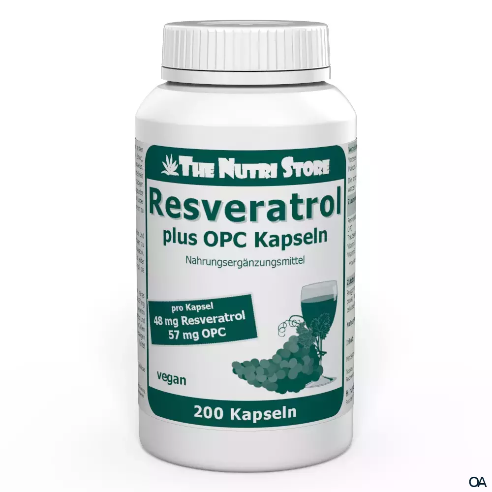 The Nutri Store Resveratrol plus OPC Kapseln