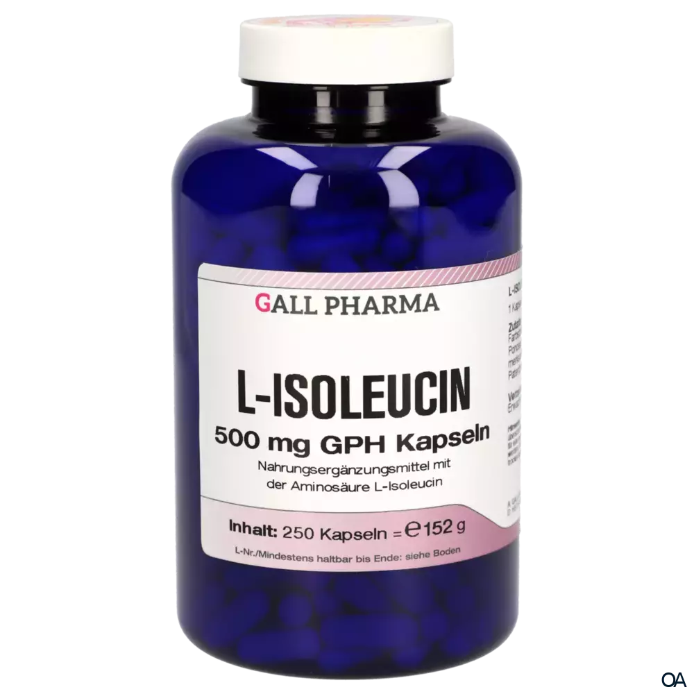 Gall Pharma L-Isoleucin 500 mg Kapseln