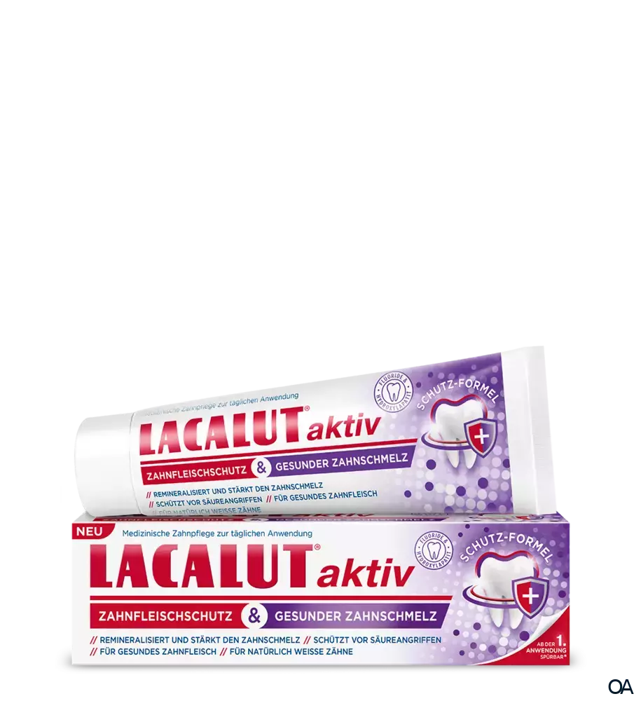 LACALUT® aktiv Zahnfleisch­schutz & gesunder Zahnschmelz