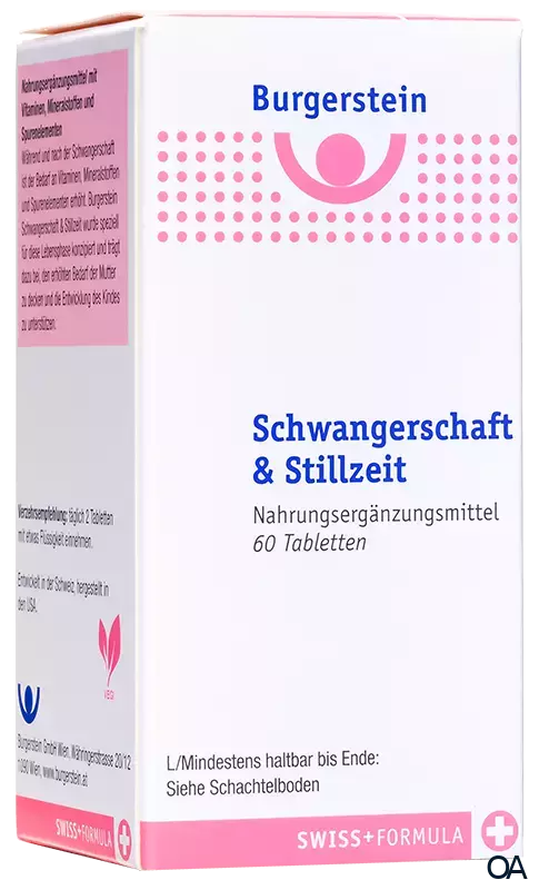 Burgerstein Schwangerschaft & Stillzeit Tabletten