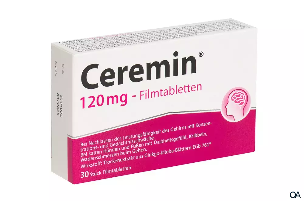 Ceremin 120 mg Filmtabletten