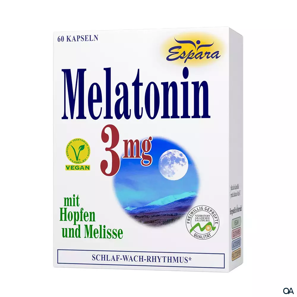 Espara Melatonin 3 mg Kapseln