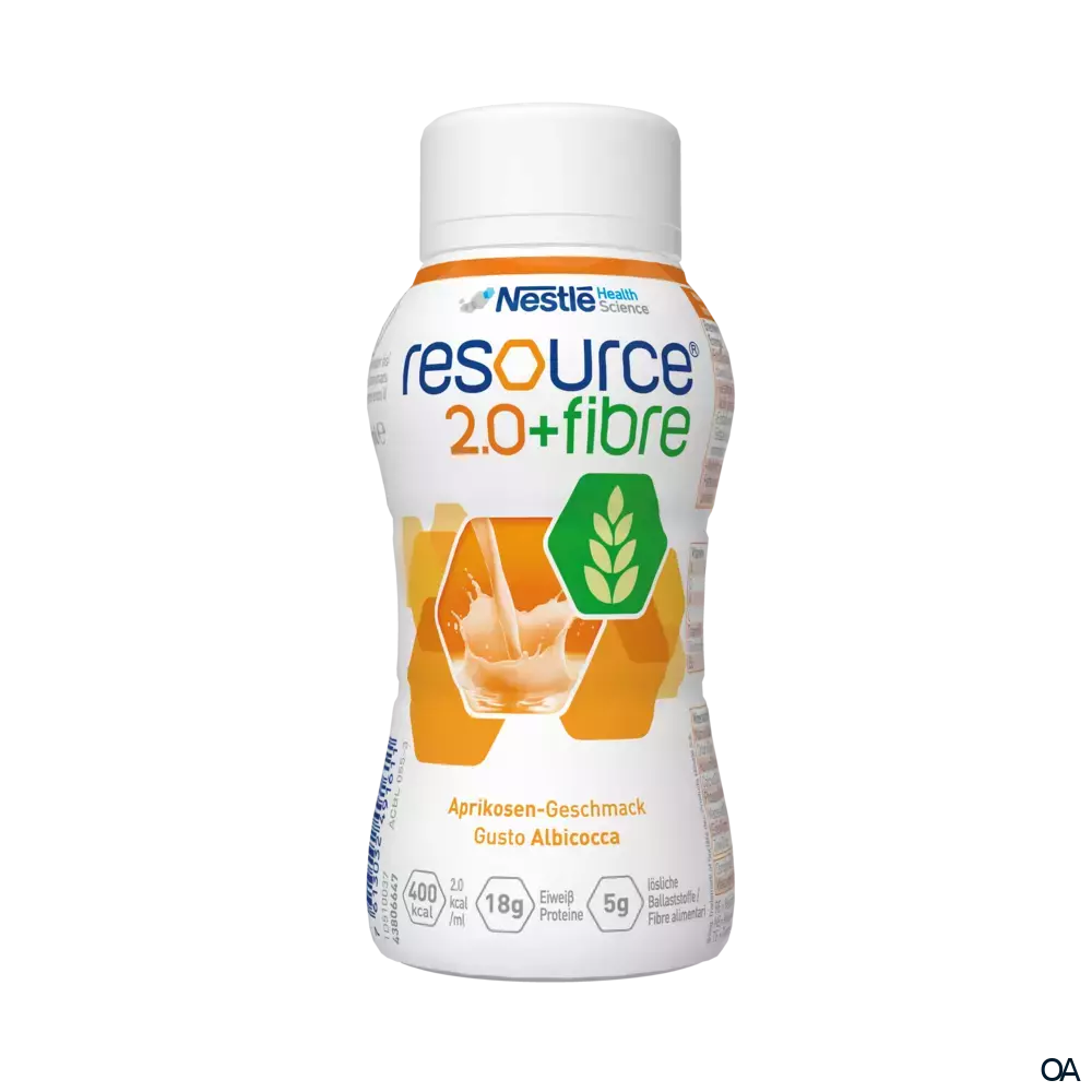 Resource® 2.0 + fibre Aprikose 4x200ml