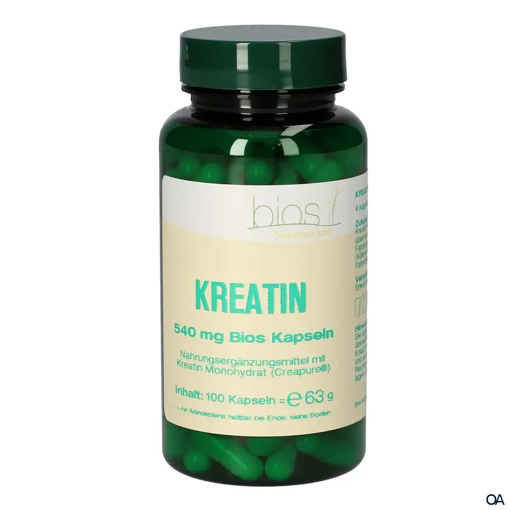 Bios Kreatin 540 mg Kapseln Bios Kreatin 540 mg Kapseln