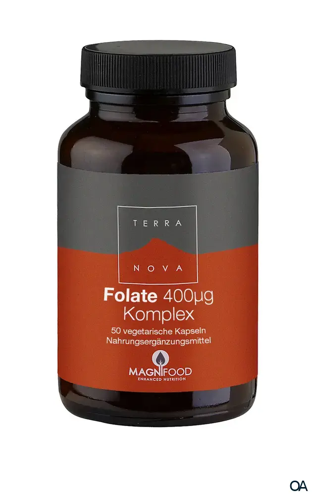 Terra Nova Folate 400 µg Komplex Kapseln