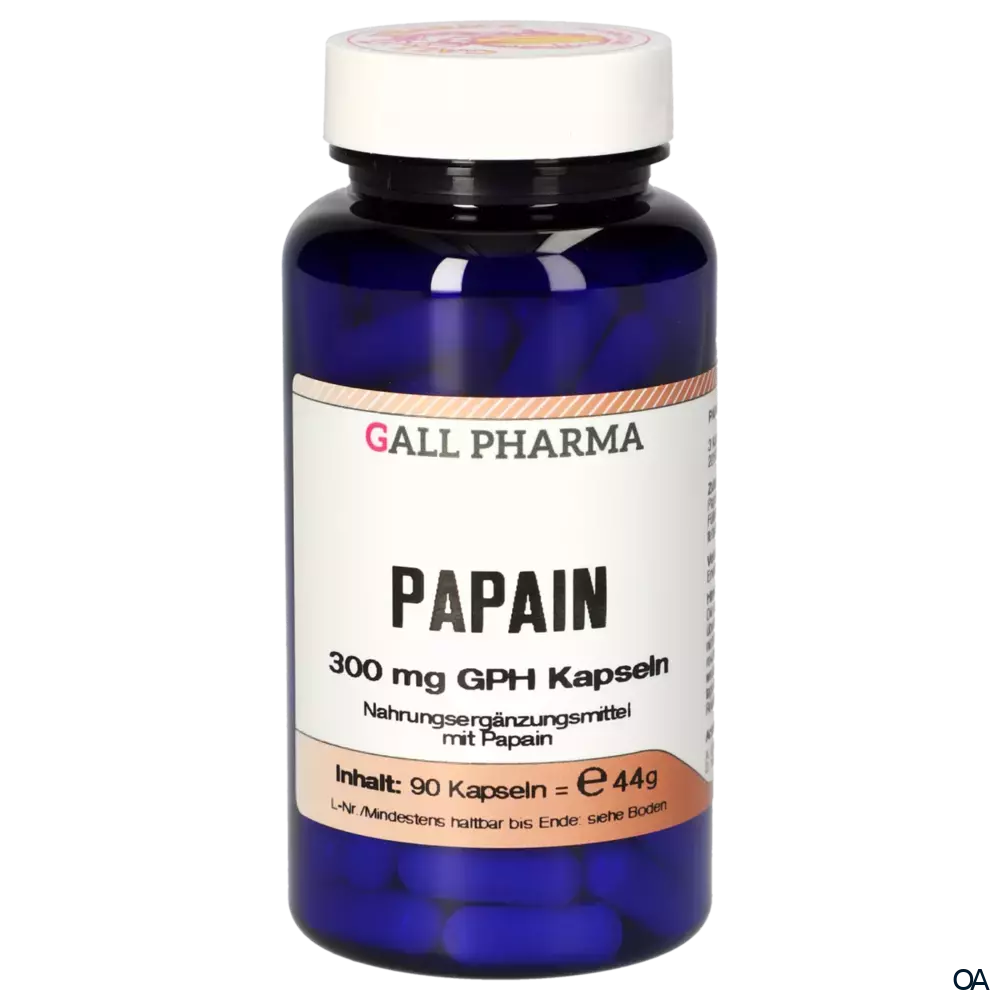 Gall Pharma Papain 300 mg Kapseln