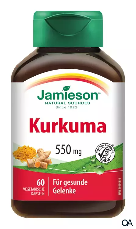 Jamieson Kurkuma 550 mg Kapseln