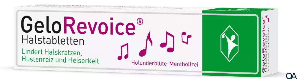 GeloRevoice® Halstabletten Holunderblüte-Mentholfrei