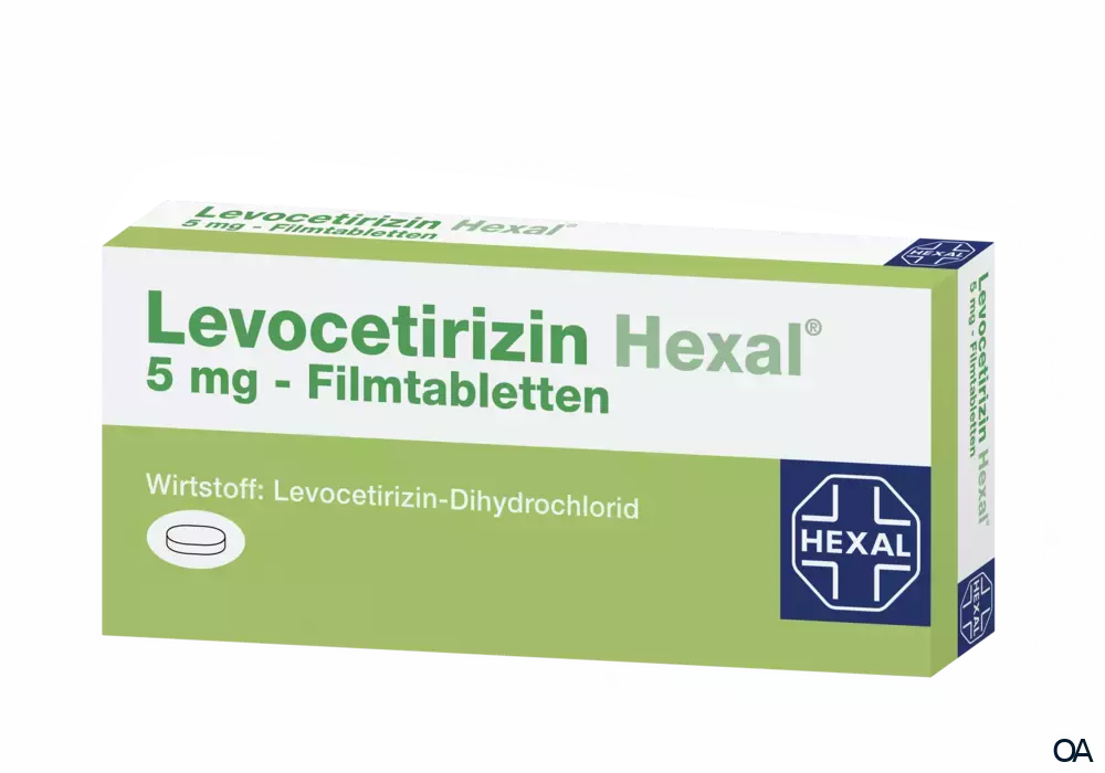 Levocetirizin Hexal® 5 mg Filmtabletten