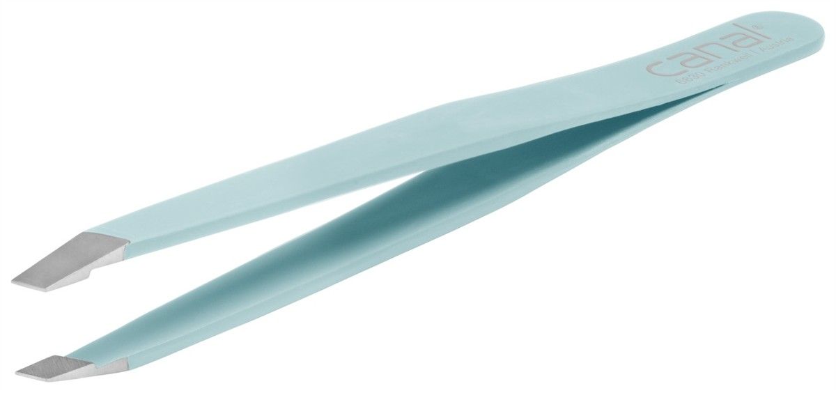 CANAL® HAARPINZETTE SCHRÄG MINT ROSTFREI 9CM 2072-02