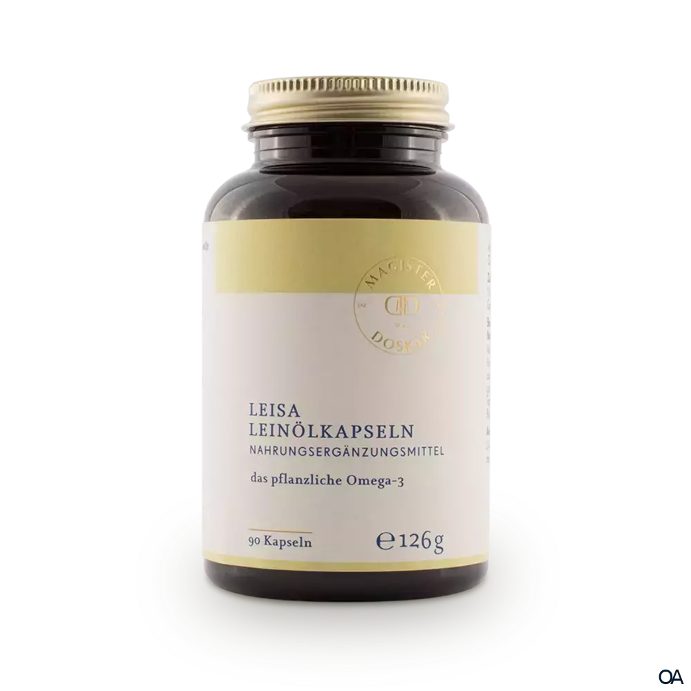 Magister Doskar Leisa Omega-3 Leinölkapseln