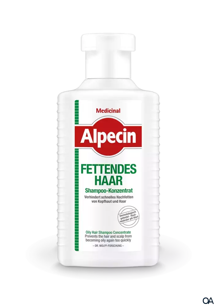 Alpecin Medicinal Shampoo-Konzentrat fettendes Haar 200ml