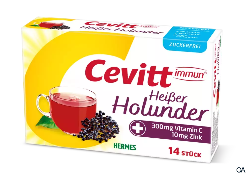 Cevitt immun® Heißer Holunder zuckerfrei