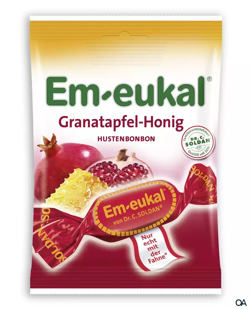 Em-eukal Granatapfel-Honig Bonbons