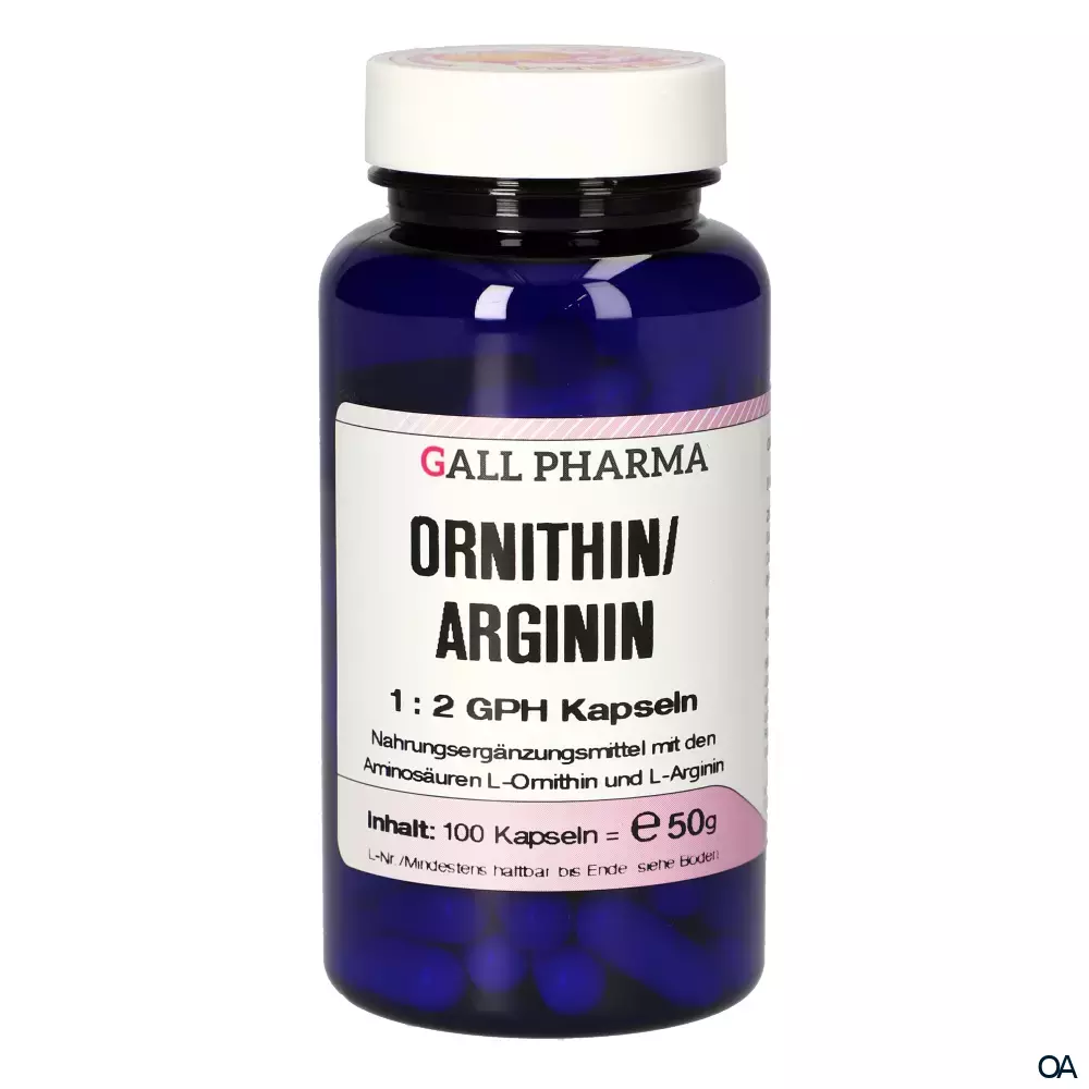 Gall Pharma Ornithin / Arginin 1:2 Kapseln