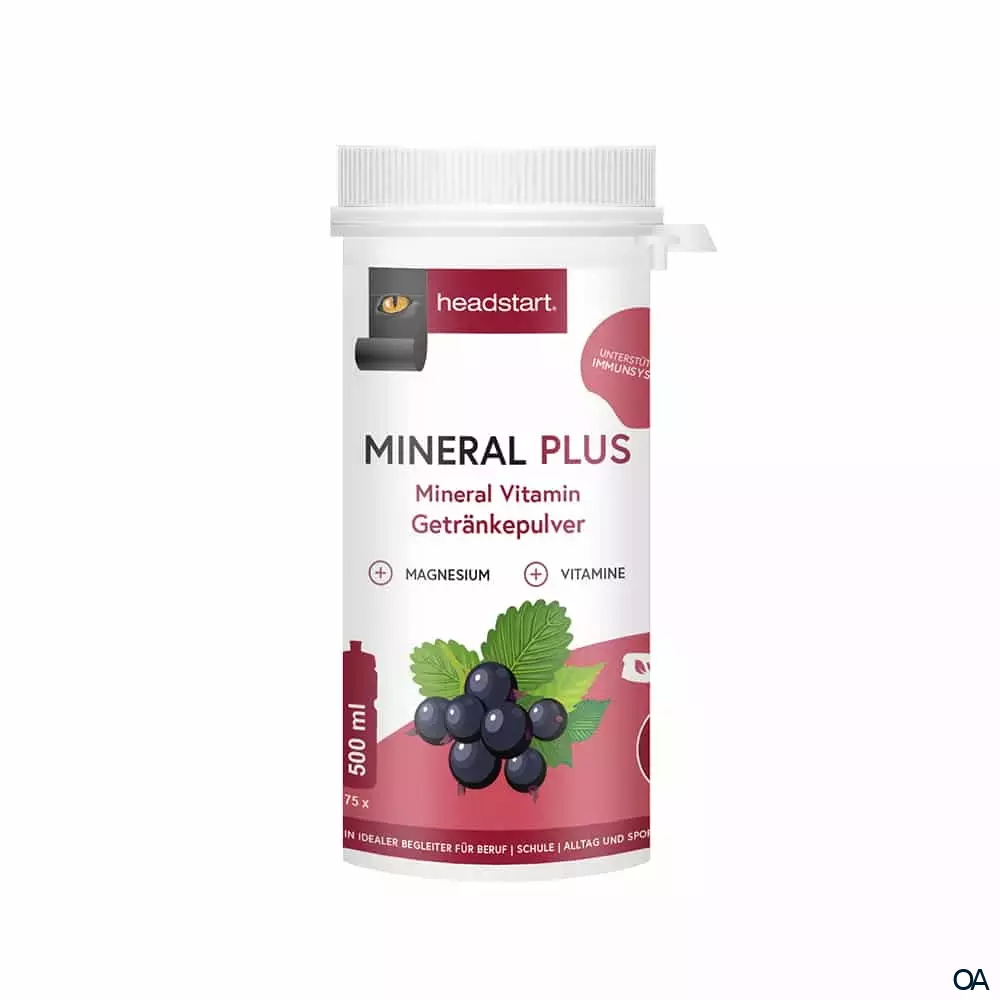 headstart MINERAL PLUS Getränkepulver Johannisbeer