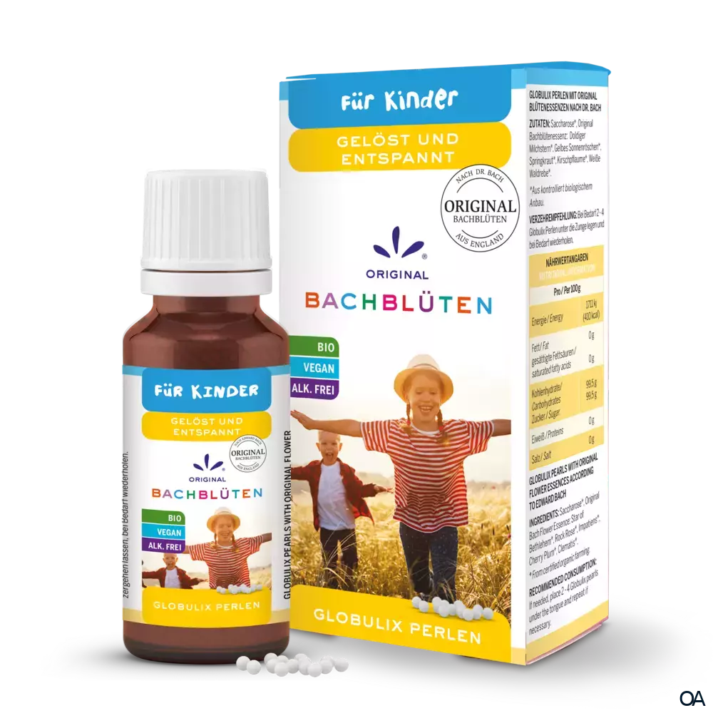 Lemon Pharma Bio Bachblütenglobulix für Kinder „Gelöst und Entspannt“