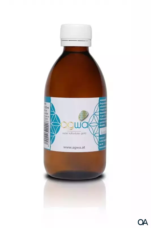 agwa Super kolloidales Gold (2 ppm) Lösung