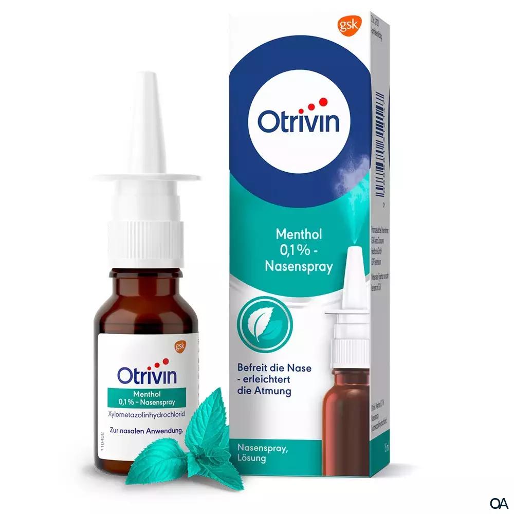 Otrivin® Menthol 0,1%-Nasenspray