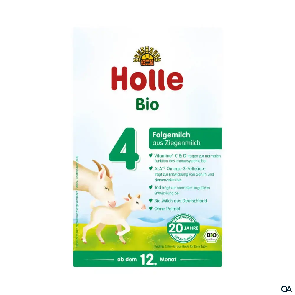 Holle Bio-Folgemilch 4 aus Ziegenmilch Pulver