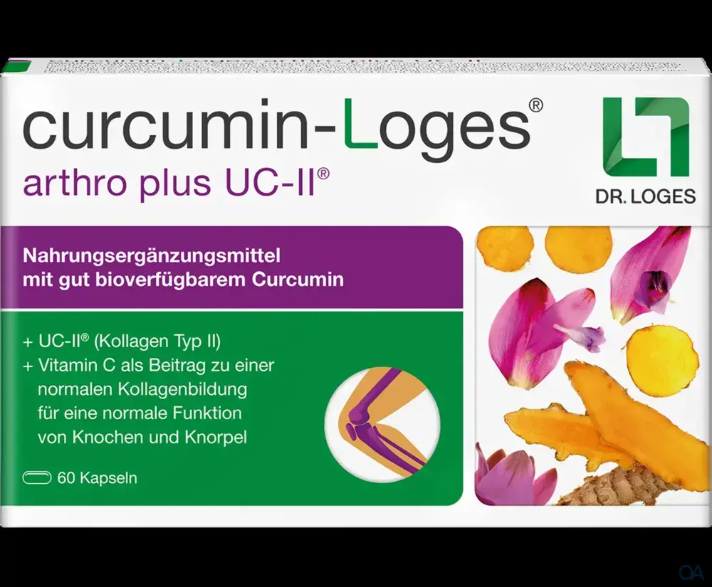 curcumin-Loges® arthro plus UC-II® Kapseln