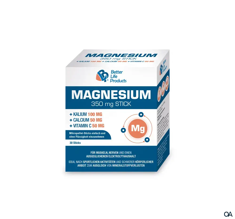 Better Life Products® Magnesium 350 mg Sticks