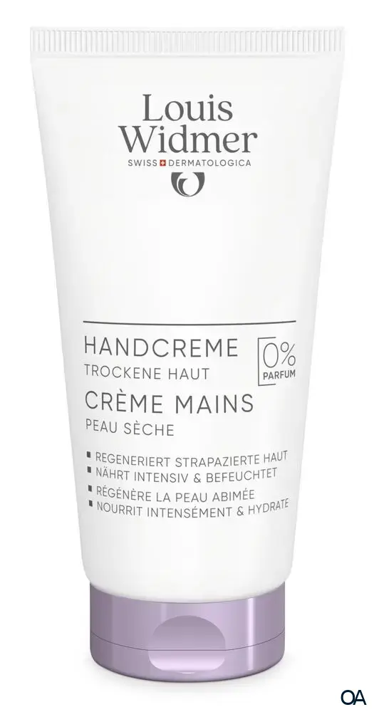 Louis Widmer bodycare Handcreme - ohne Parfum