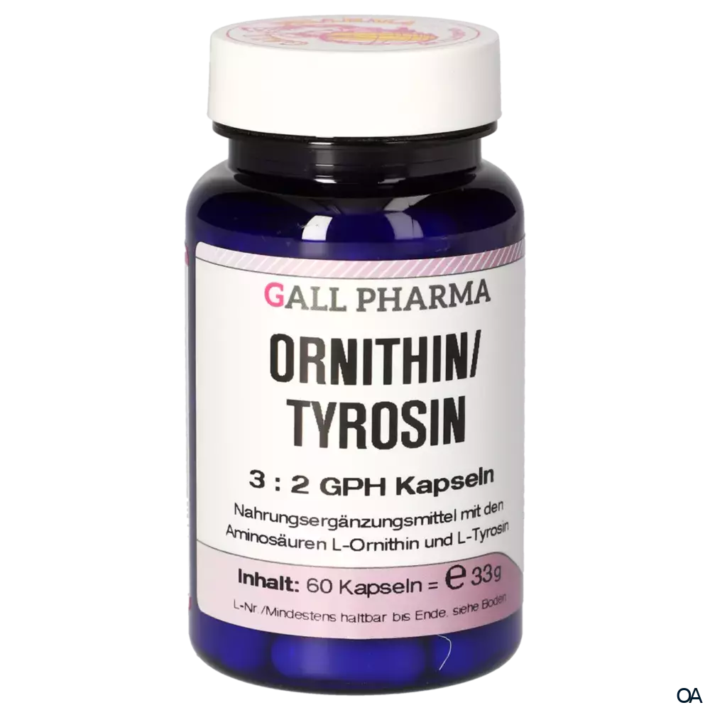 Gall Pharma Ornithin / Tyrosin 3:2 Kapseln