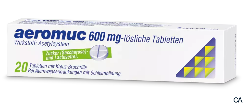 Aeromuc 600 mg lösliche Tabletten Aeromuc 600 mg lösliche Tabletten