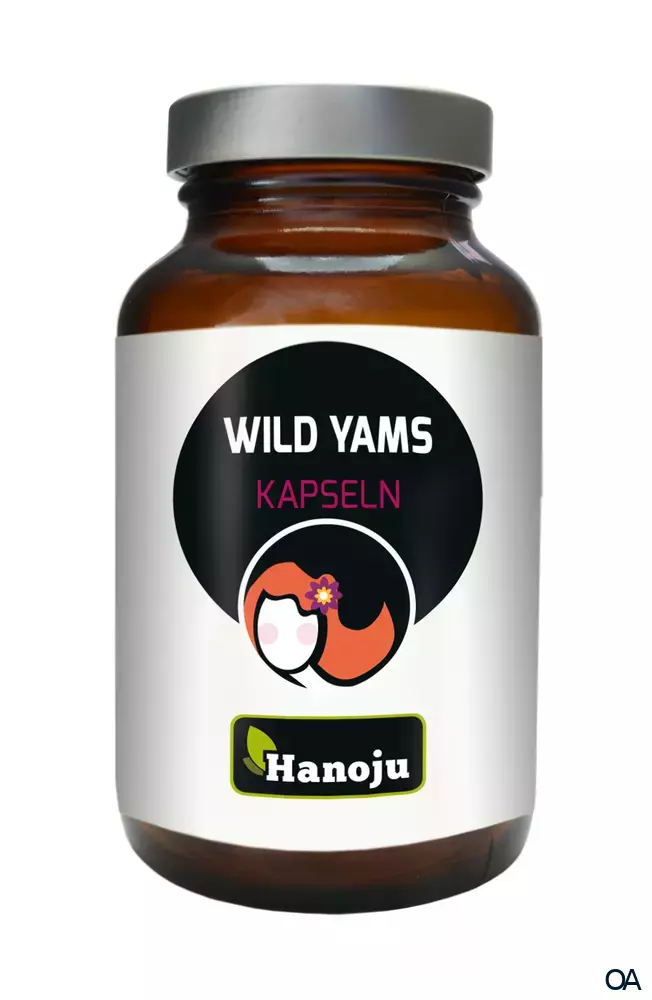 Hanoju Wild Yams Wurzel Extrakt 500 mg