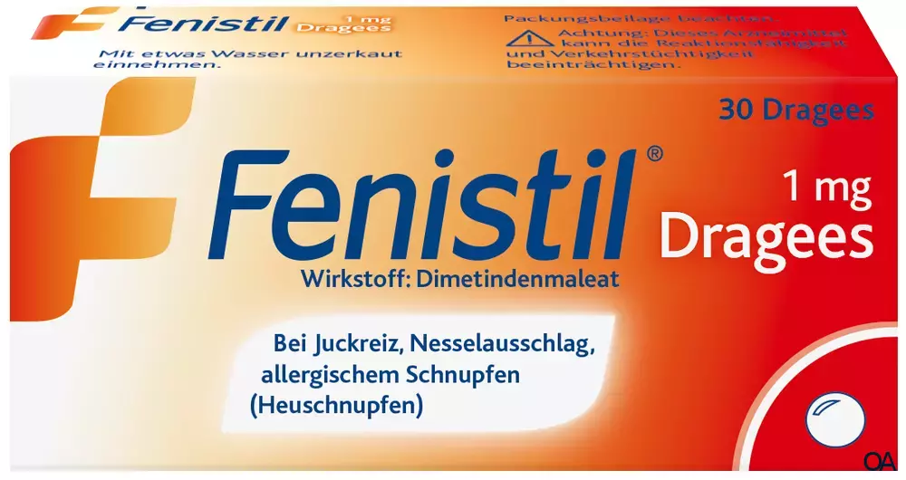 Fenistil® 1 mg Dragees