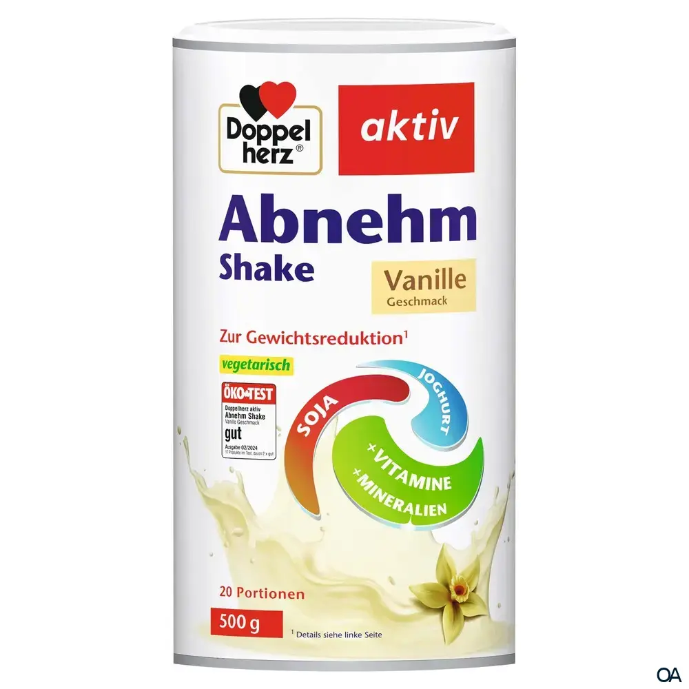 Doppelherz aktiv Abnehm Shake Vanille Pulver Doppelherz aktiv Abnehm Shake Vanille Pulver