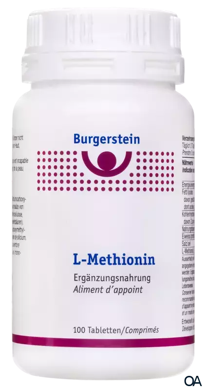 Burgerstein L-Methionin 500 mg Tabletten