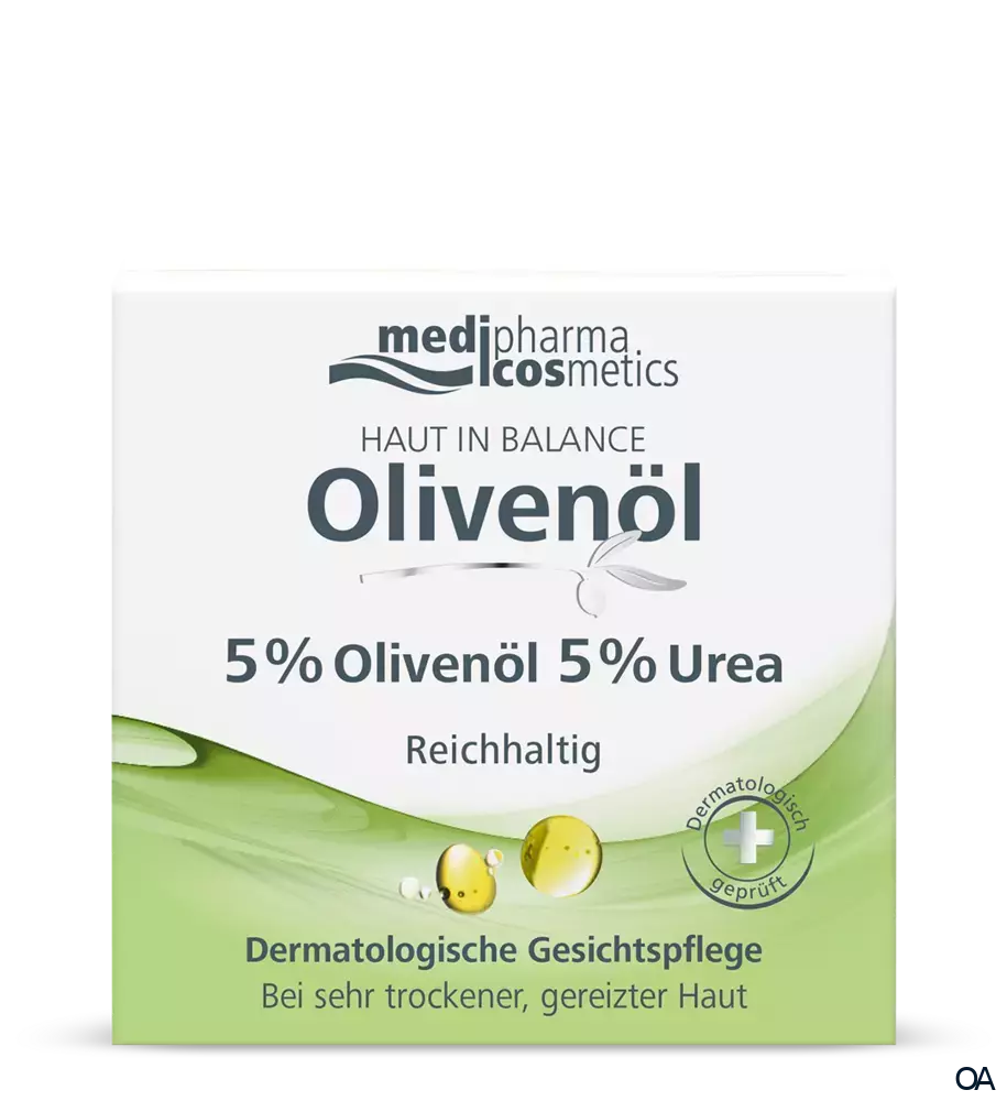 medipharma cosmetics Haut in Balance Olivenöl Dermatologische Gesichtspflege