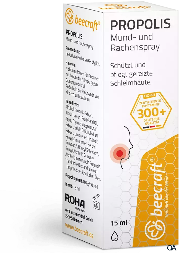 beecraft® Propolis Mund- und Rachenspray