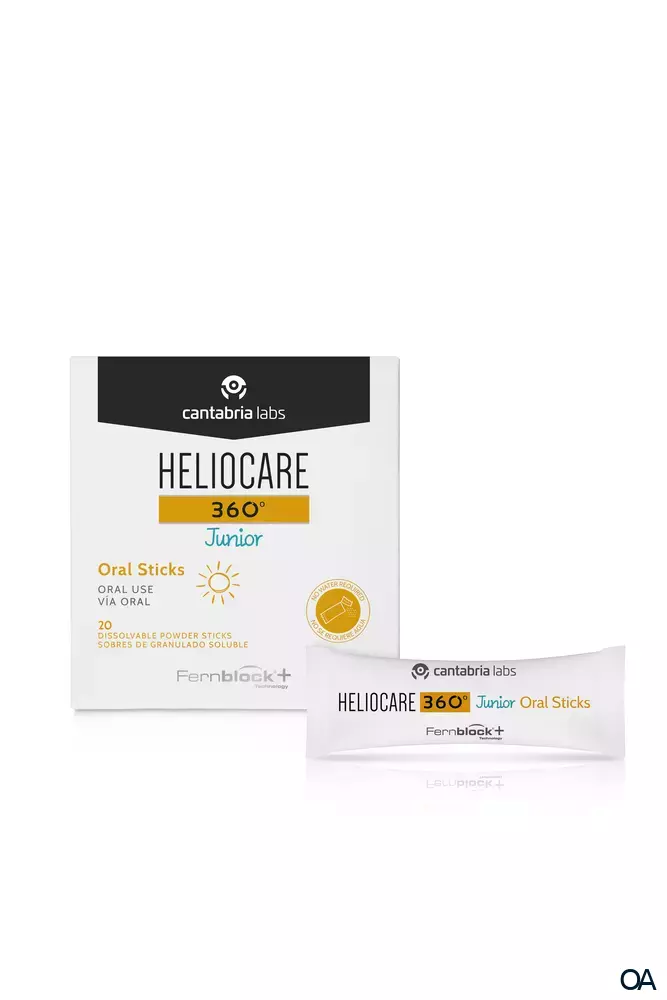 Heliocare 360° Junior Oral Sticks 150 mg