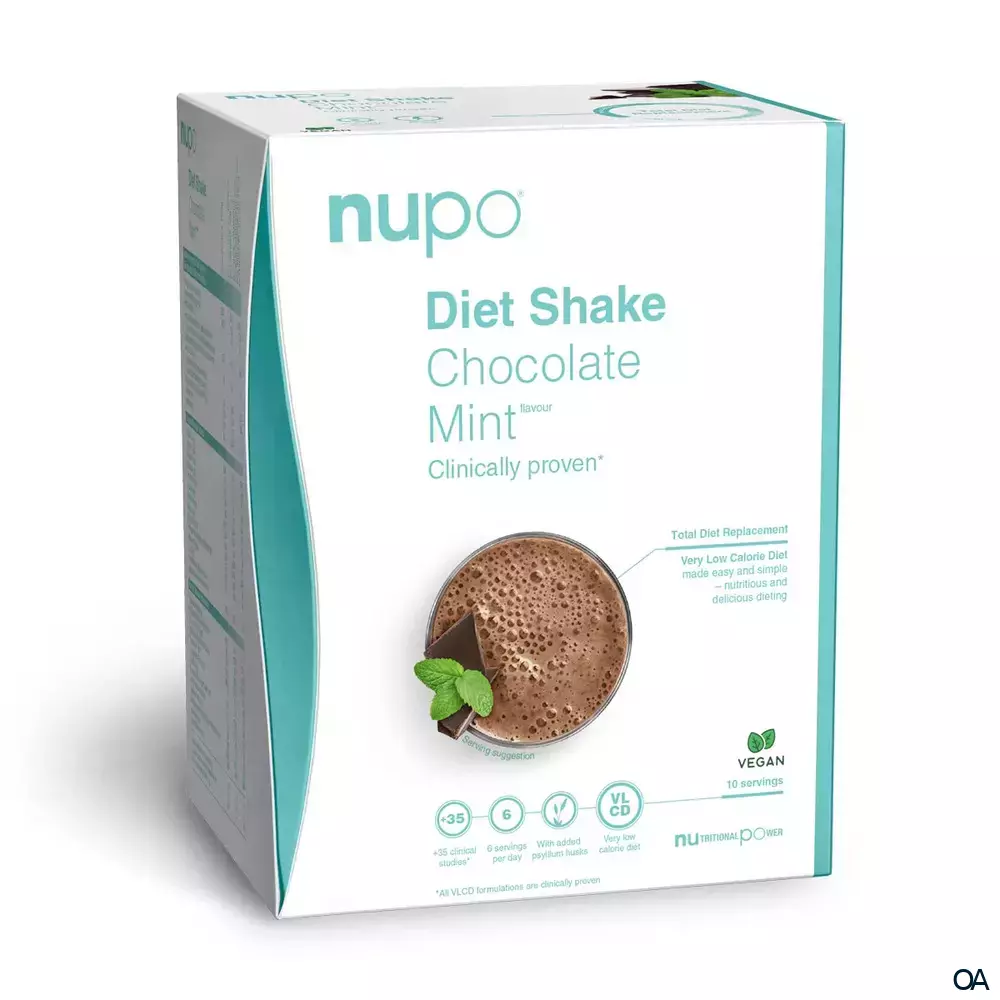 Nupo Diet Shake Vegan Chocolate Mint