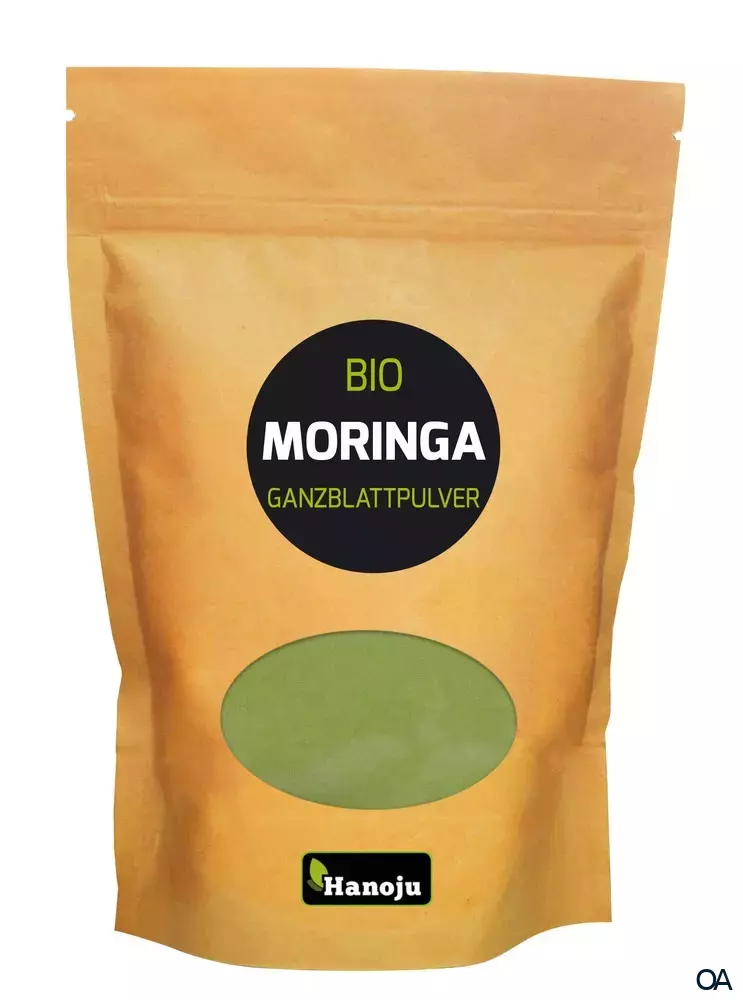 Hanoju Bio Moringa Ganzblattpulver