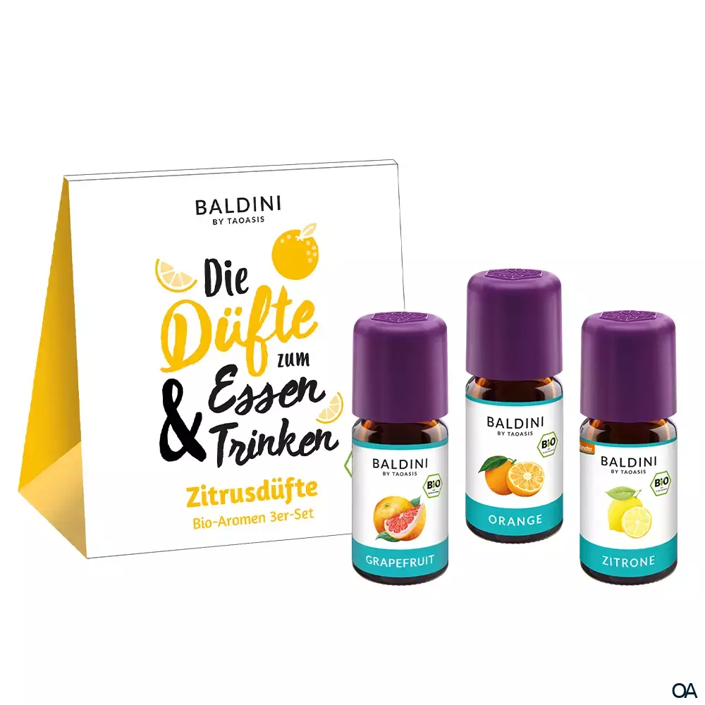 Taoasis Baldini - Zitrusdüfte 3er-Set Taoasis Baldini - Zitrusdüfte 3er-Set