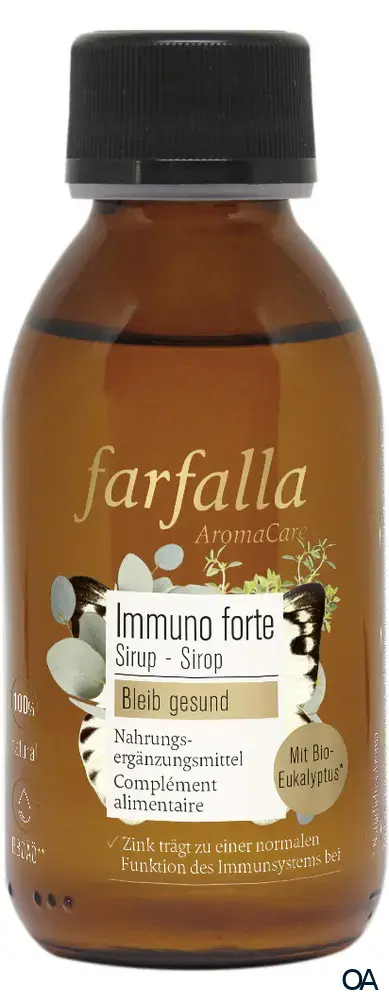 Farfalla Bleib gesund, Immuno Forte Sirup bio